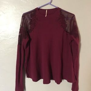 Free people long sleeve top